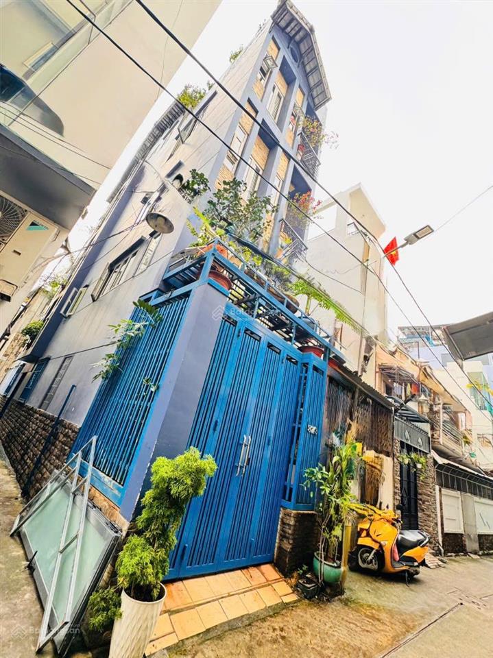 Quận 1bán nhà 4 tầng mặt tiền hẻm nguyễn hữu cầudt 70m2ngay chợ & nhà thờ tân địnhchào 13 tỷ