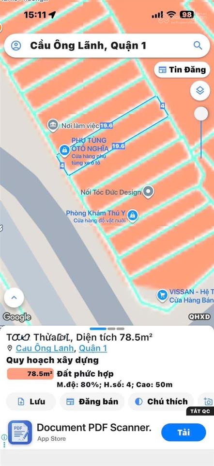 Quận 1 bán nhà 3 tầng mặt tiền nguyễn thái học  4m*19m vuông đẹp  ngay ngã 4 trần hưng đạo vip