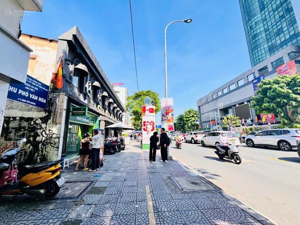 Quận 1 bán nhà 3t căn góc 3 mt hxh đinh tiên hoàng  108m2  8,2m*16,5m khai thác airbnb, homestay