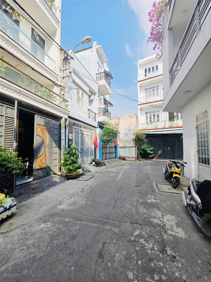 Bán nhà khu gò dầu hẻm 6m thông, khu biệt thự 4x12m, trệt lầu chỉ 6.1 tỷ, tân quý, tân phú