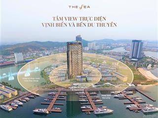 The sea sát bến du thuyền duy nhất tại hạ long  chính thức nhận booking để được ưu tiên chọn căn