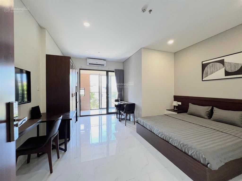 Cho thuê căn hộ 37m2 ngay phan đăng lưu ban công thoáng full nội thất gần phan xích long, sân bay