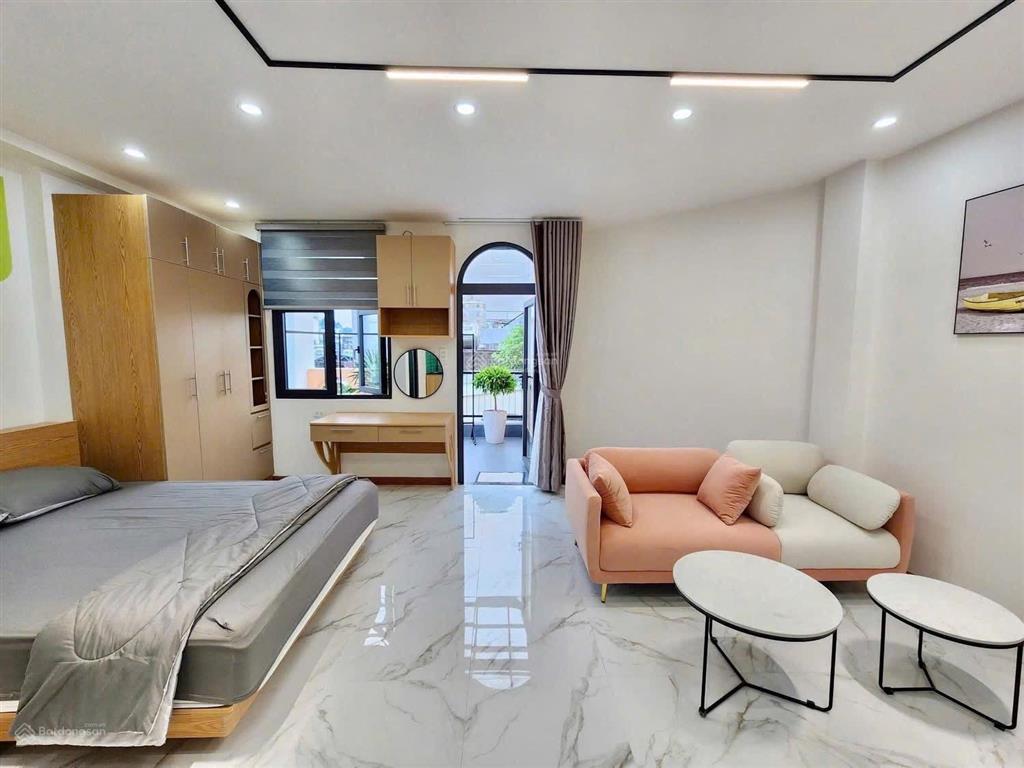 Cho thuê căn hộ 38m2 ngay ung văn khiêm bình thạnh ban công thoáng full nội thất gần hutech uef