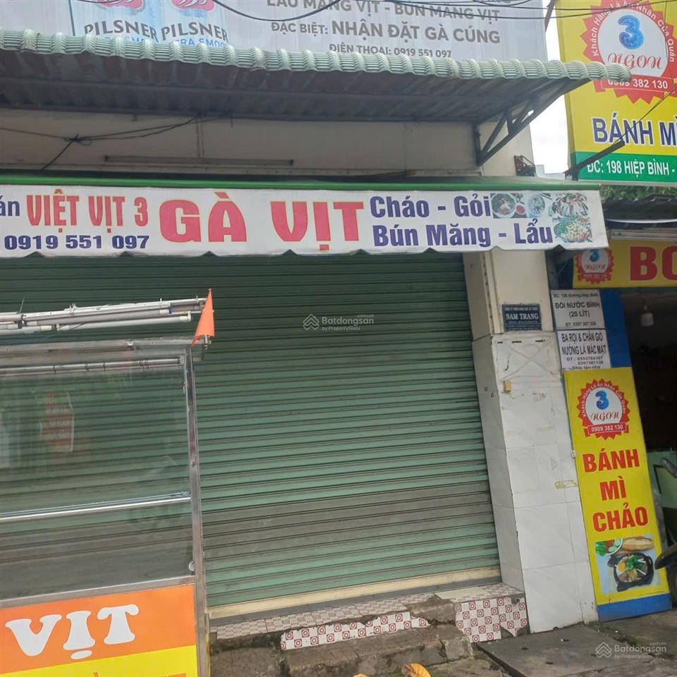 Bán nhà mặt tiền đường hiệp bình, gần nhiều trường học, chợ, siêu thị. khu vực không có qui hoạch