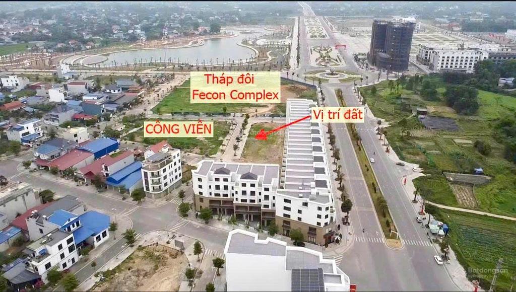 Cắt lỗ thật lô fecon khu tái định cư quảng trường