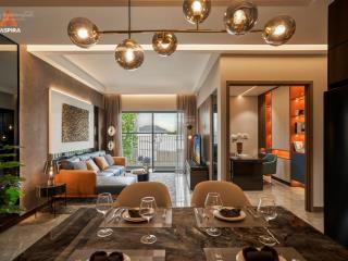 [cực hiếm] căn hộ 3pn+2wc góc hướng đông nam, chỉ 1 căn/tầng, trang bị smarthome + nội thất hafele