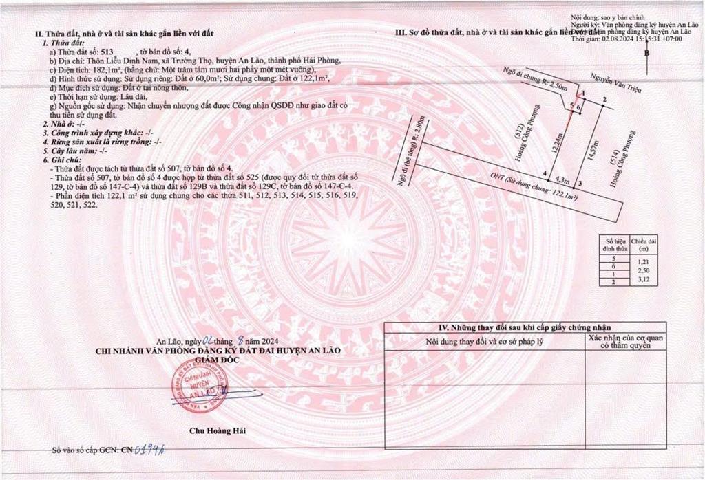 Giữa lõi kcn tràng duệ 3 tại trường thành mà giá chỉ 790tr, thực tế vuông vắn giá cần tiền gấp