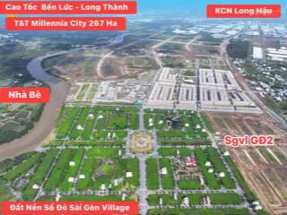 Kdc saigon village, hạ tầng sạch đẹp giá chỉ 2.050 tỷ / 80 m2. l/h 0933 194 ***