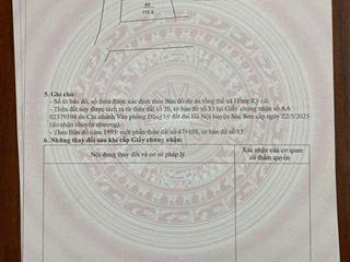 Siêu phẩm chia lô fo tại đình thông, hồng kỳ, sóc sơn, hà nội. diện tích 110.5m2 full thổ cư