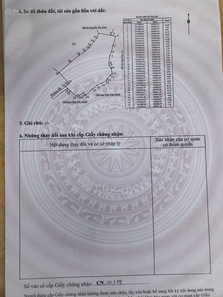 Bán đất tại 110 dân thuận, 1,3 tỷ, 4570 m2, giá tốt hàng hiếm tại hàm thạnh, hàm thuận nam