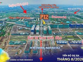 Mở bán tòa hoa hậu p12 đối diện cvien sunworld  căn studio giá từ 1,4 tỷ  chiết khấu 17%