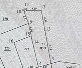 Bán gấp nhà 3 tầng cũ tại mỹ đình dt83,9m2 mt 4,2m lô góc giá chào 155tr/1m2 có thương lượng