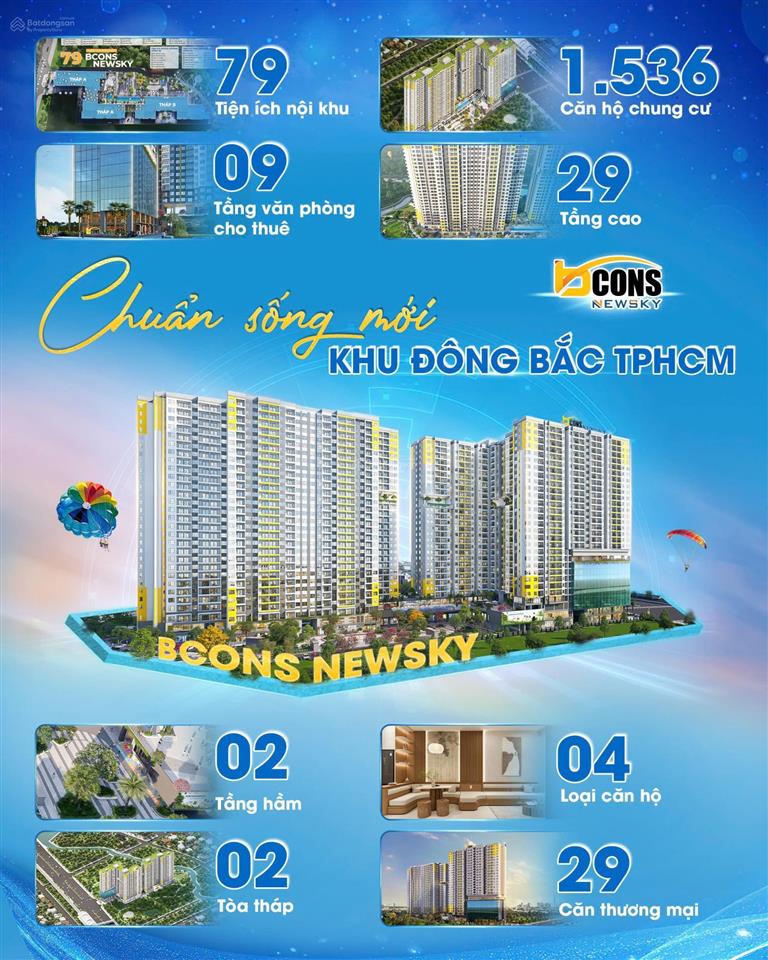 Nhận chọn căn đẹp căn hộ mặt tiền ql 13 có tháp thương mại văn phòng