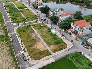 Bán lô đất vị trí đẹp góc vườn hoa mặt đường kinh doanh khu đấu giá ngõ 3 thôn thanh thần mặt