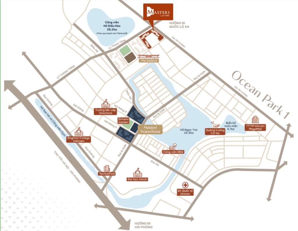 Chính chủ cần bán căn hộ 2pn, 2wc, 65m2 tại toà lakeside, vinhomes ocean park gia lâm, 5,1 tỷ