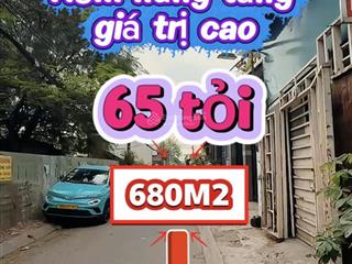 Hotgirl nhà phố ngọc giàu  dãy nhà trọ và đất 680m2 tiềm năng cao ngay aeon tân phú