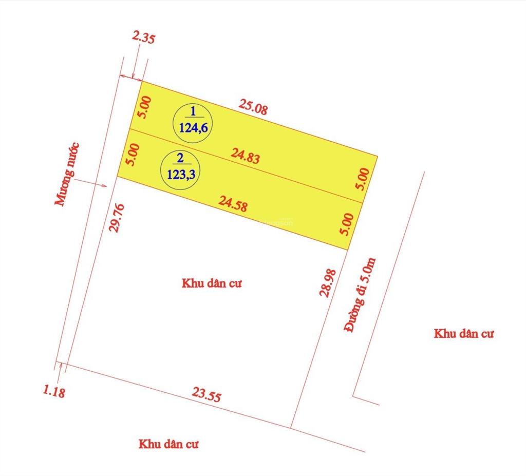 Đất xen ghép giá rẻ tại thành hà phường hoá châu, thành phố huế