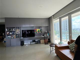 Thật 100% cho thuê căn 4pn, 4wc view trực diện sông sài gòn và hồ bơi tuyệt đẹp tại đảo kim cương