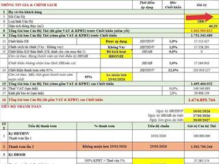 Quỹ ngoại giao 1br + tòa p15 & p19  full nội thất chỉ 1,67 tỷ/ căn.  em gia 0911 139 ***