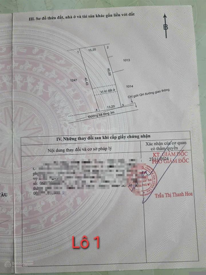 Chính chủ bán 2 lô liền kề đường đặng xuân bảng, kp suối nhum, tân thành, brvt