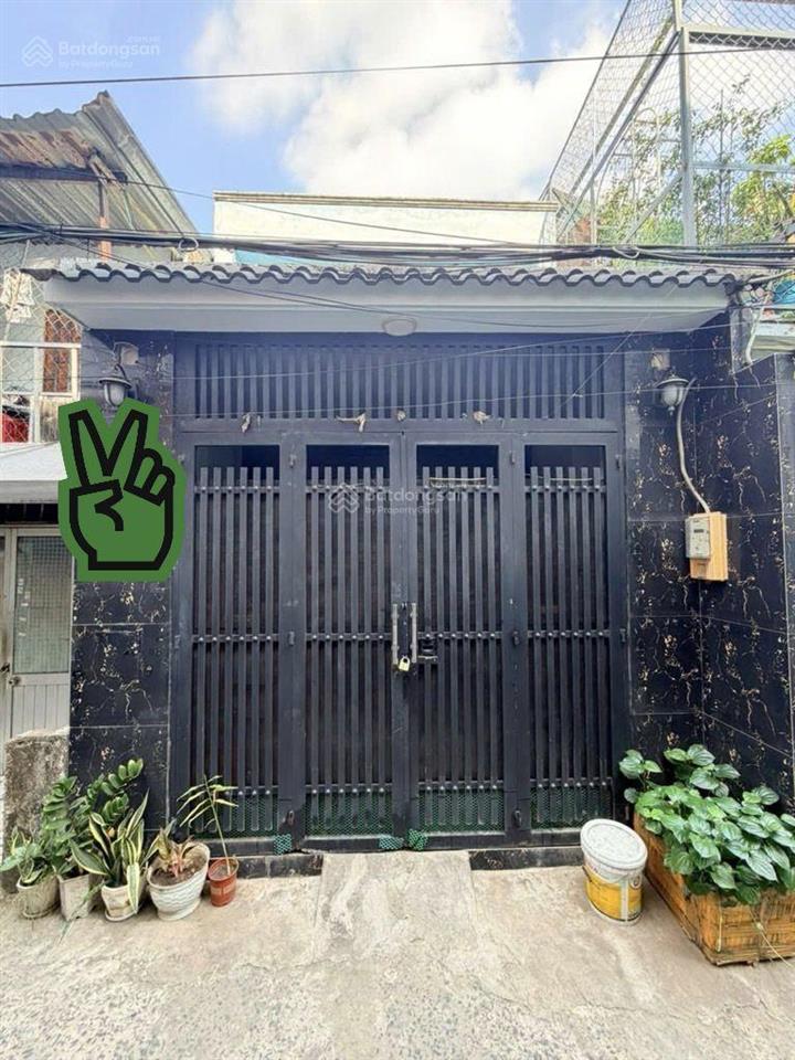 3.65 tỷ nhà đẹp kiên cố  hẻm xe hơi thông hiệp thành 17 q12 nở hậu dtsd 70m2 (4.2 x 17m)