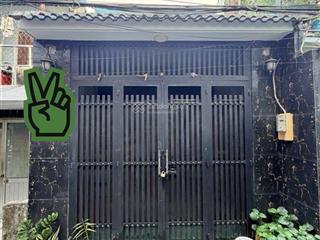 3.65 tỷ nhà đẹp kiên cố  hẻm xe hơi thông hiệp thành 17 q12 nở hậu dtsd 70m2 (4.2 x 17m)