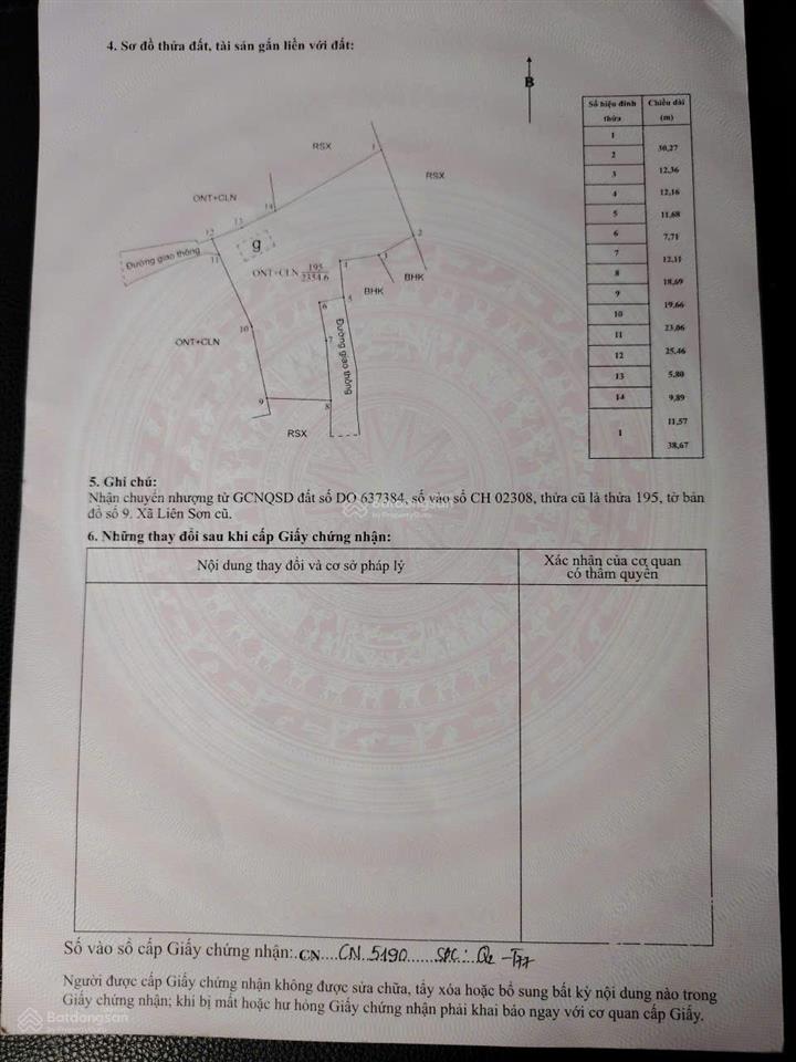 Lô đất đẹp quá, bán 2354,6m2 tân yên, bắc ninh (mới).  0393 293 ***
