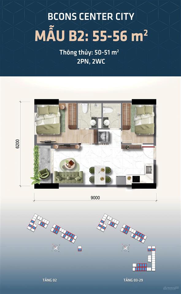 Bcons center city  mở đăng ký tư vấn tháp icon (tháp a) tặng 2 chỉ vàng và quà từ cđt khi tt hđ