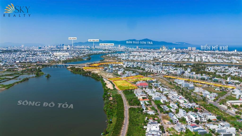 Sun group mở bán lô đất nền đã có sổ hồng võ chí công, đà nẵng  giá ưu đãi chỉ 4,5 tỷ/nền
