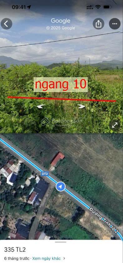 Bán đất diên thọ diện tích 200m2 mặt tiền đường tỉnh lộ
