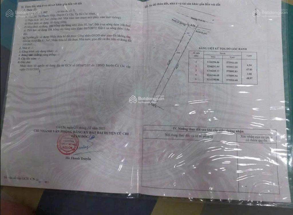 Chủ kẹt tiền cần bán gấp dãy nhà trọ đang cho thuê xã tân an hội, củ chi ,181 m2. giá 1 tỷ