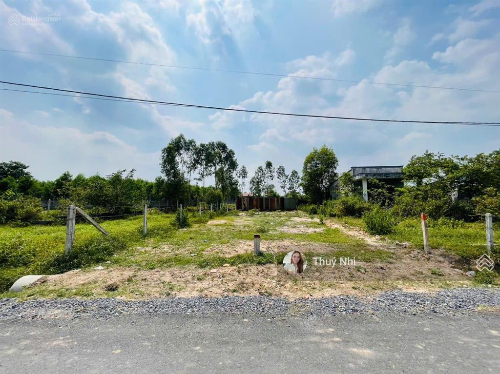 Bán nhanh lô đất 121m2 đường cây da, xã phước thạnh, củ chi. giá 121,9m2. shr