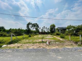 Bán nhanh lô đất 121m2 đường cây da, xã phước thạnh, củ chi. giá 121,9m2. shr