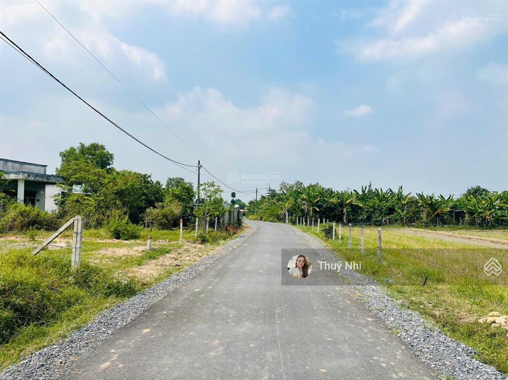 Bán nhanh lô đất 121m2 đường cây da, xã phước thạnh, củ chi. giá 121,9m2. shr