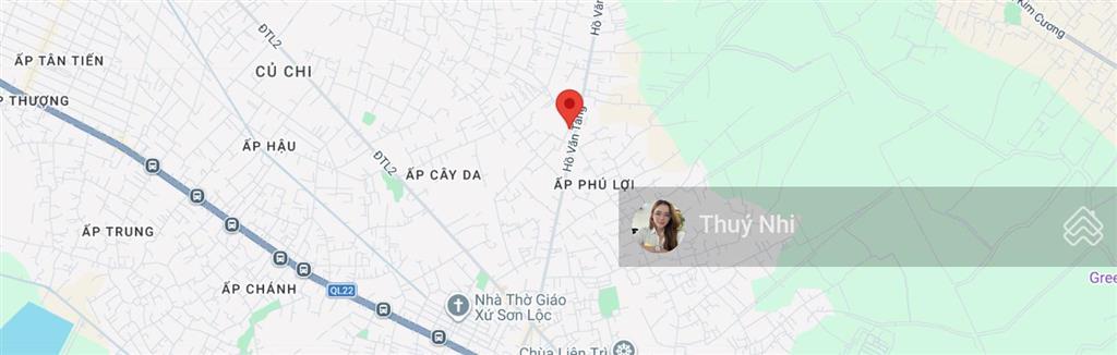 Bán gấp lô đất mặt tiền đường nguyễn thị lắng, củ chi 90m2 giá 1 tỷ 2 thương lượng