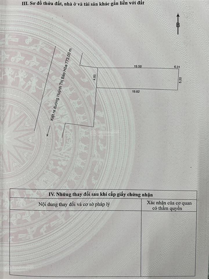 Bán đất mặt tiền đường nam cao nối dài, diện tích 100 m2, giá 4,6 tỷ (có thương lượng)