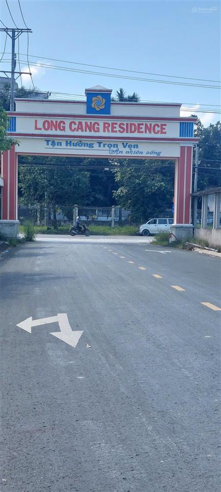 Bán đất nền dự án long cang residence, 1,55 tỷ, 72m2, nhiều tiện ích, đẹp, hot