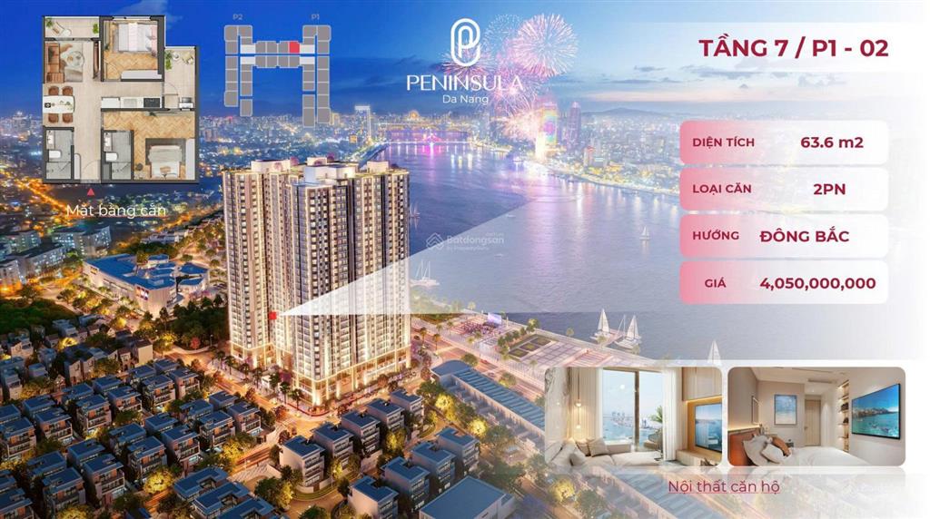 Chỉ 1,x tỷ liệu có sở hữu được căn hộ trung tâm tp đà nẵng