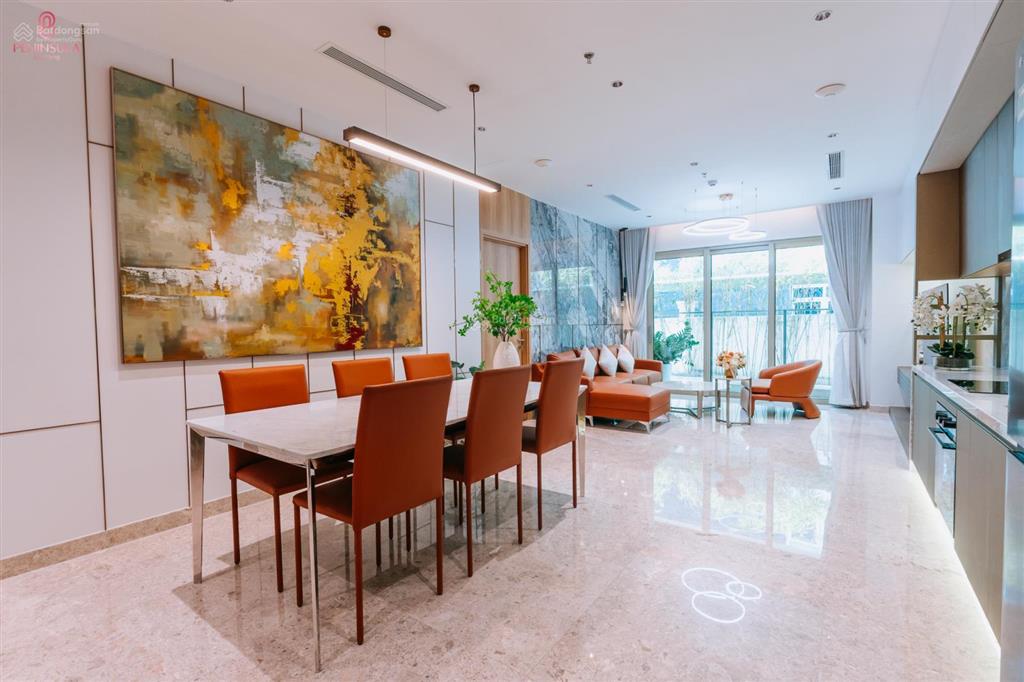 Quỹ căn 2pn peninsula, view sông hàn, pháo hoa, giá từ 65tr/m2, nội thất cao cấp, bàn giao iv/2026