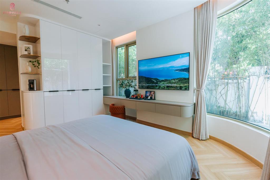 Quỹ căn 2pn peninsula, view sông hàn, pháo hoa, giá từ 65tr/m2, nội thất cao cấp, bàn giao iv/2026