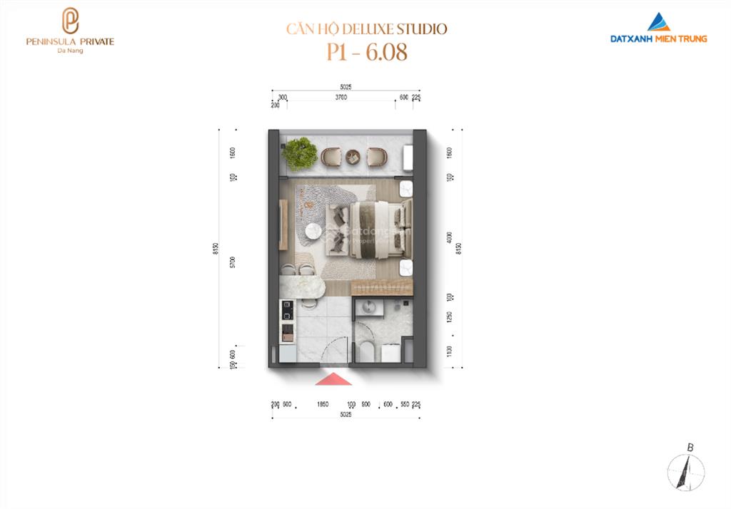 Giỏ hàng 500 căn hot || studio,1pn chiếm hơn 50%  giá chỉ từ 2,1tỷ  bàn giao nội thất liền tường