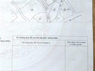 Cần bán lô đất gần tđc đại yên giá rẻ hơn 10 giá, đón sóng hạ long xạn