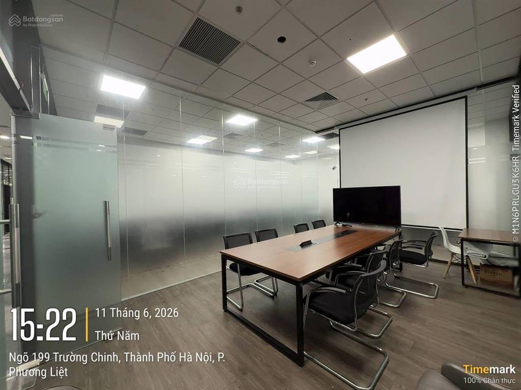 Cho thuê văn phòng building hạng b gems empire dt 75m2 giá 370k/m2 tại trường chinh, thanh xuân