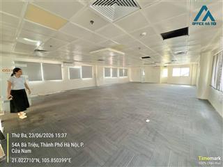 Cho thuê văn phòng building bà triệu 140m2 giá chỉ 49tr/tháng tại cửa nam, hoàn kiếm, hà nội uy tín