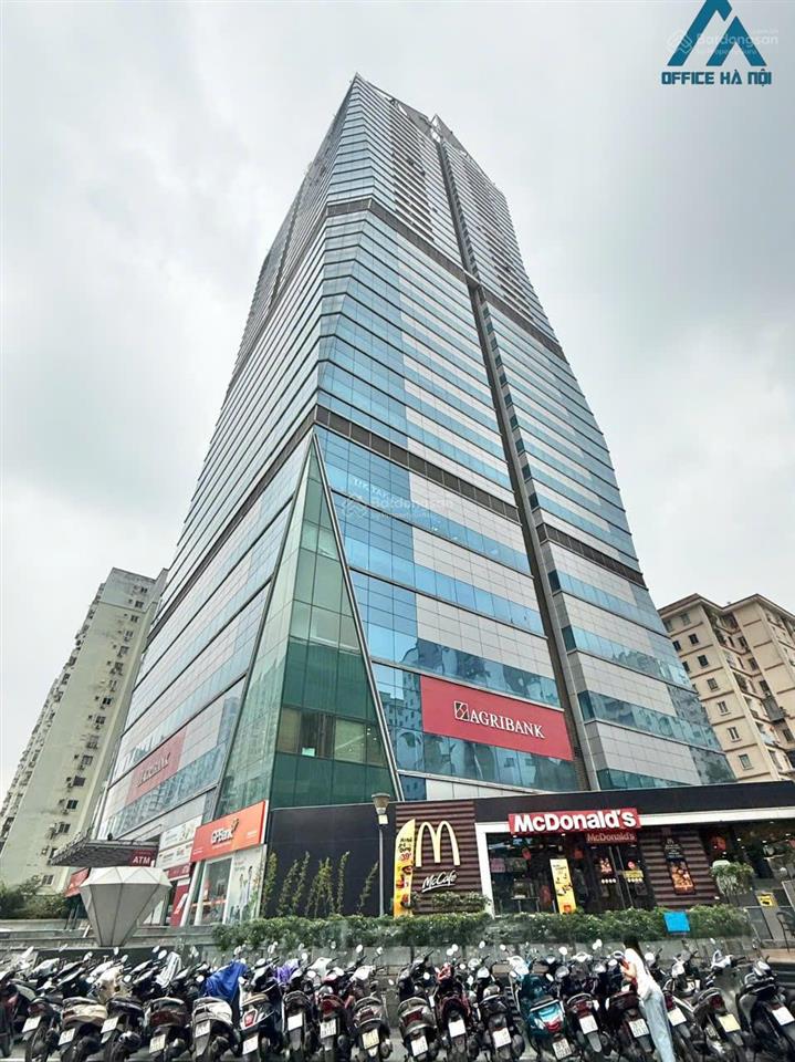 Cho thuê văn phòng lô góc 227m2 tại diamond flower tower hoàng đạo thúy, giá chỉ 380 nghìn/m2