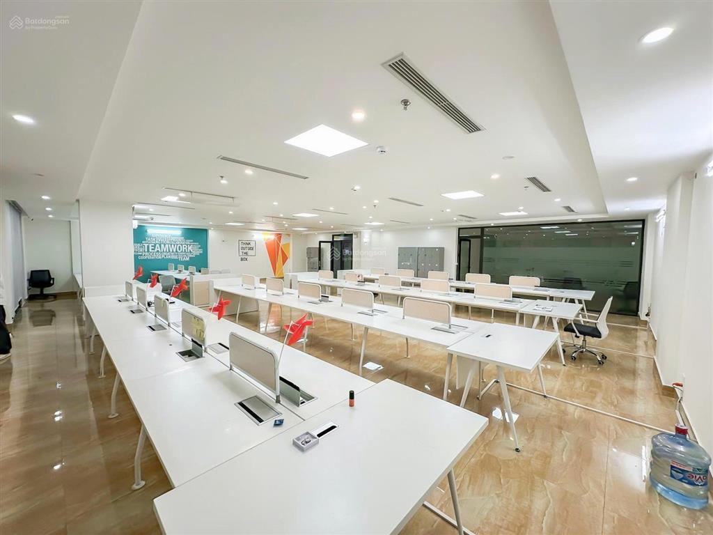 Cho thuê văn phòng full nội thất điện nước 224m2 giá 45tr/th có thương lượng hoàng ngân, cầu giấy