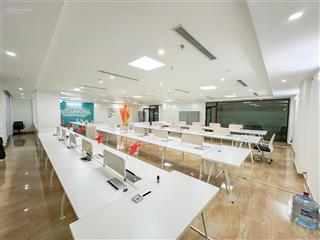 Cho thuê văn phòng full nội thất điện nước 224m2 giá 45tr/th có thương lượng hoàng ngân, cầu giấy