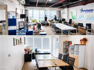 Cho thuê văn phòng chân đế chung cư 536a minh khai, giá 210 nghìn / m2, dt 165 m2