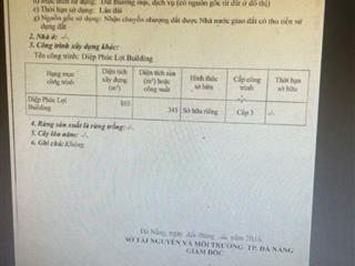 180m2/ 21,5 tỷ Nhà 2 Tầng,Đường Nguyễn Đức Thuận rộng 15m lề 9m, sát Biển Sơn Thủy,H:Bắc