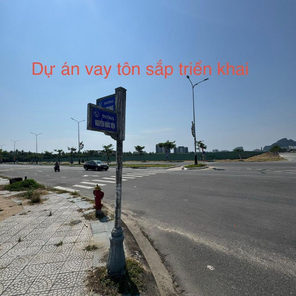 150m2/12 tỷ.Đất đường Nguyễn Cơ Thạch. Ngang 6m.kẹp cống hông.Sát lô 2 mặt tiền